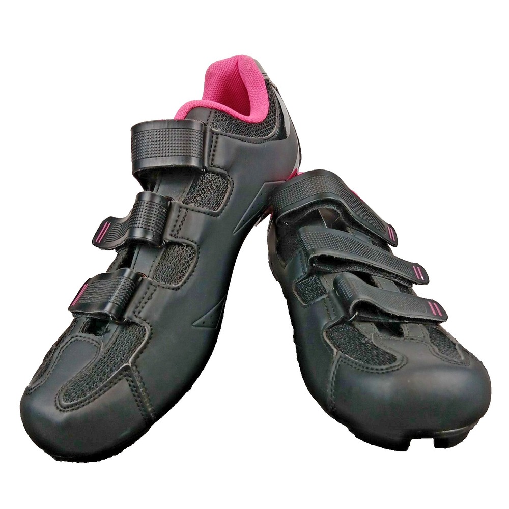 Tommaso Women's Cycling‎ Shoes Pisa 100 Black & Pink Size 10